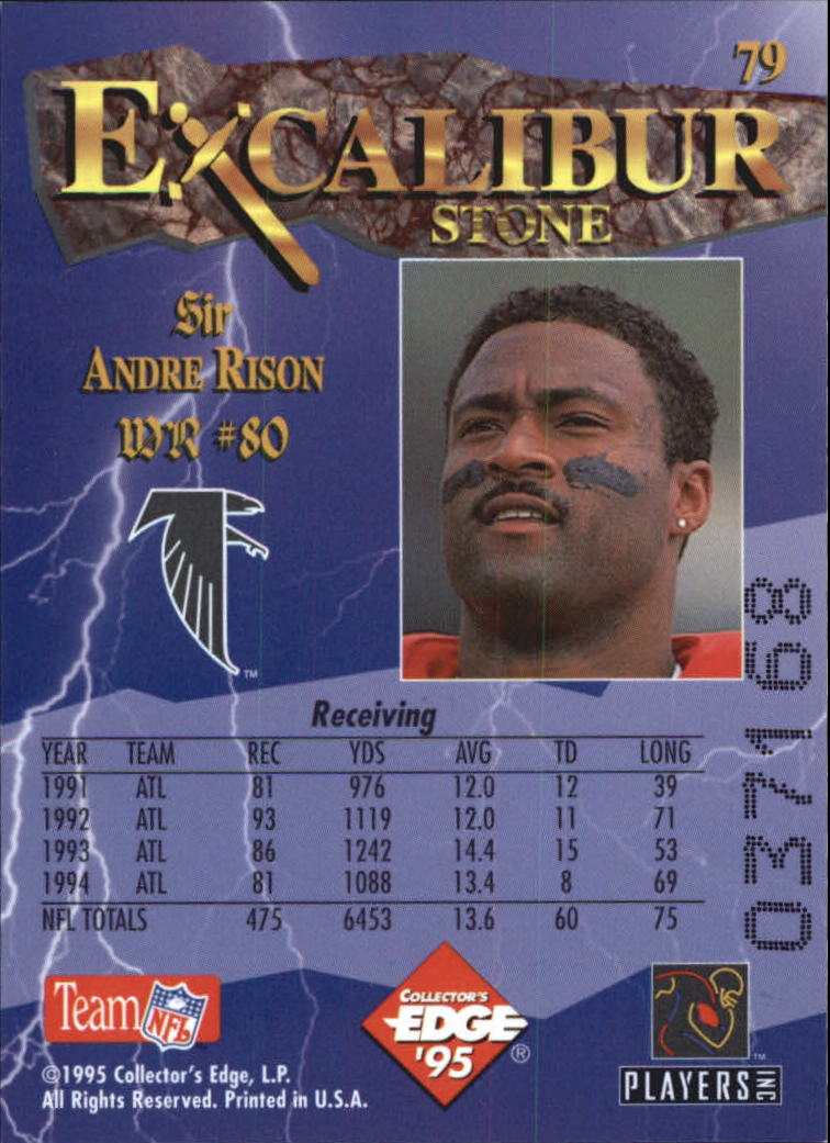 A0723- 1995 Excalibur FB Cards 1-150 +Rookies -You Pick- 15+ FREE US SHIP - Picture 156 of 291