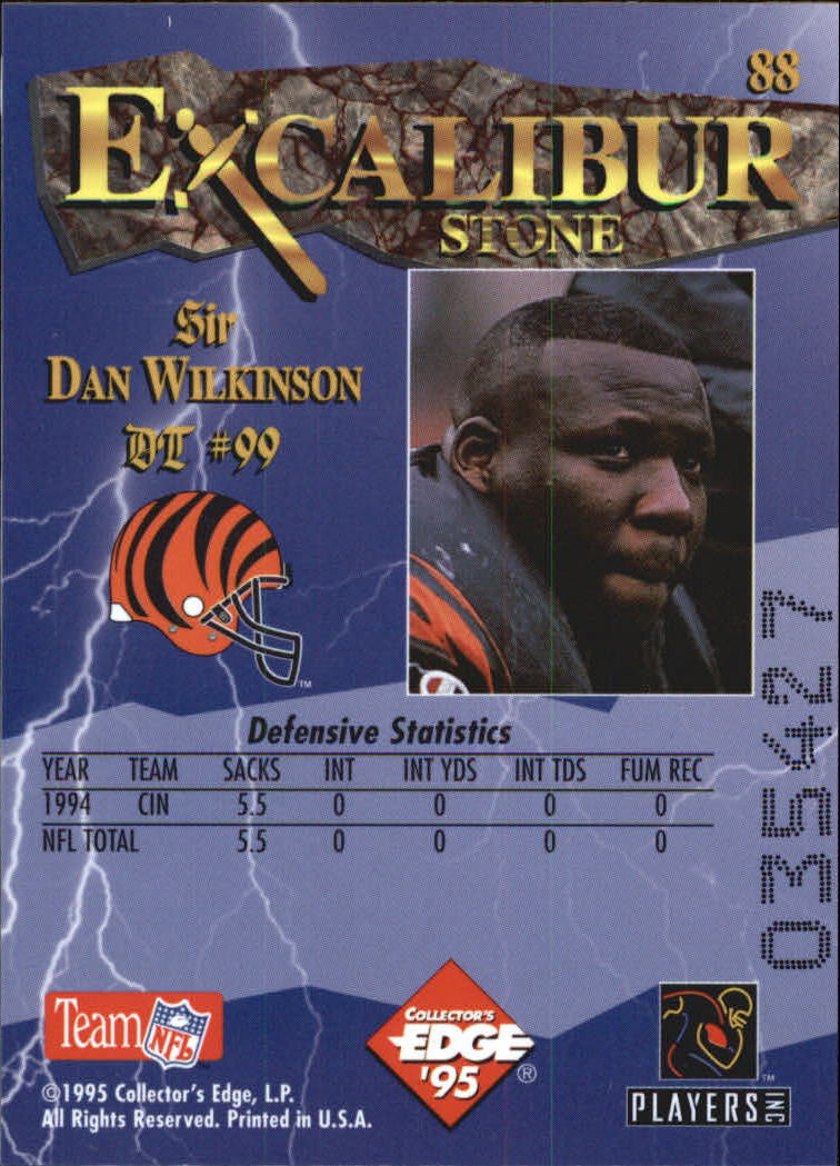 A0723- 1995 Excalibur FB Cards 1-150 +Rookies -You Pick- 15+ FREE US SHIP - Picture 170 of 291