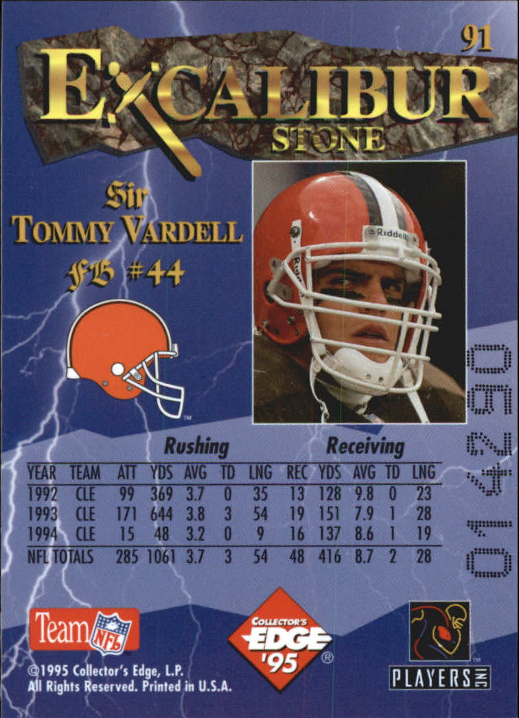 A0723- 1995 Excalibur FB Cards 1-150 +Rookies -You Pick- 15+ FREE US SHIP - Picture 176 of 291