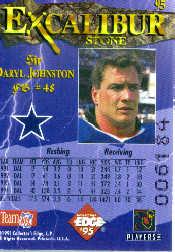 A0723- 1995 Excalibur FB Cards 1-150 +Rookies -You Pick- 15+ FREE US SHIP - Picture 184 of 291