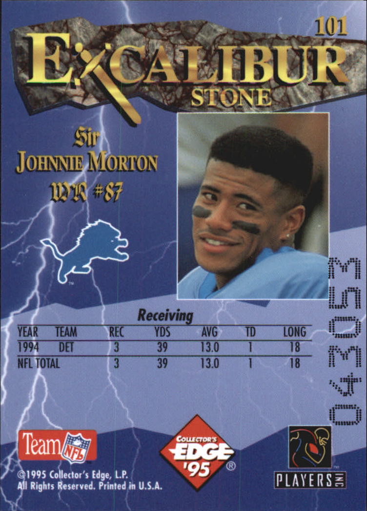 A0723- 1995 Excalibur FB Cards 1-150 +Rookies -You Pick- 15+ FREE US SHIP - Picture 196 of 291