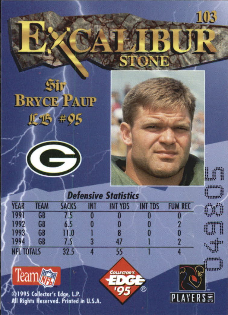 A0723- 1995 Excalibur FB Cards 1-150 +Rookies -You Pick- 15+ FREE US SHIP - Picture 200 of 291