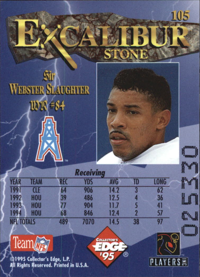 A0723- 1995 Excalibur FB Cards 1-150 +Rookies -You Pick- 15+ FREE US SHIP - Picture 204 of 291