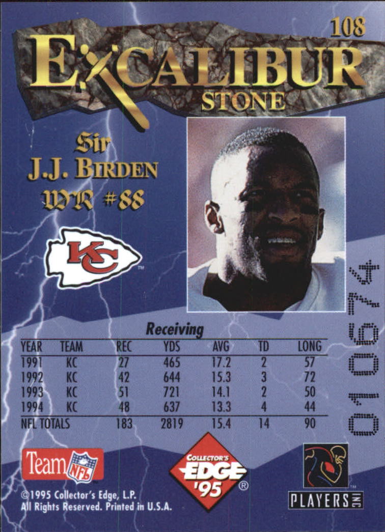 A0723- 1995 Excalibur FB Cards 1-150 +Rookies -You Pick- 15+ FREE US SHIP - Picture 210 of 291
