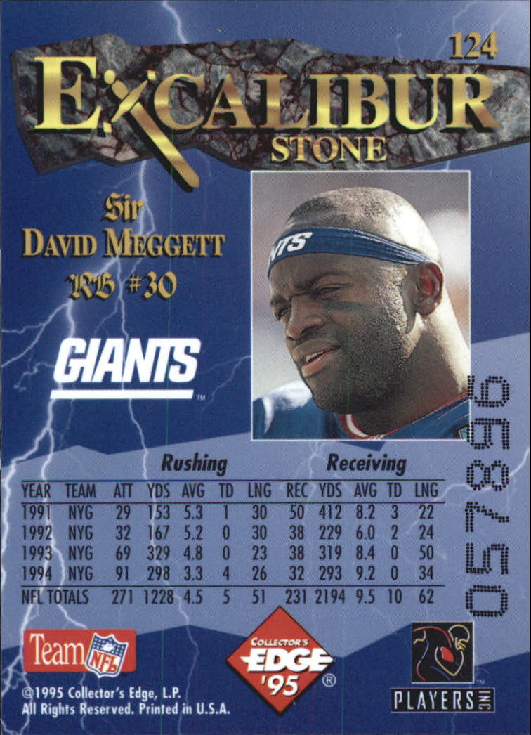 A0723- 1995 Excalibur FB Cards 1-150 +Rookies -You Pick- 15+ FREE US SHIP - Picture 240 of 291