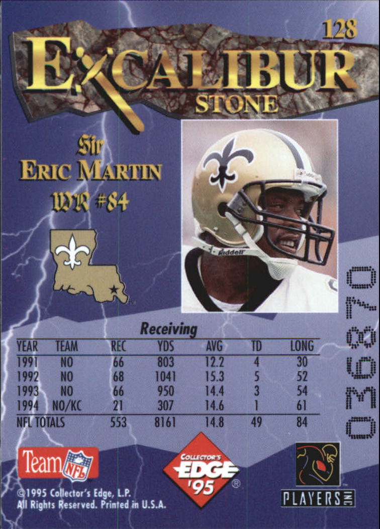 A0723- 1995 Excalibur FB Cards 1-150 +Rookies -You Pick- 15+ FREE US SHIP - Picture 248 of 291