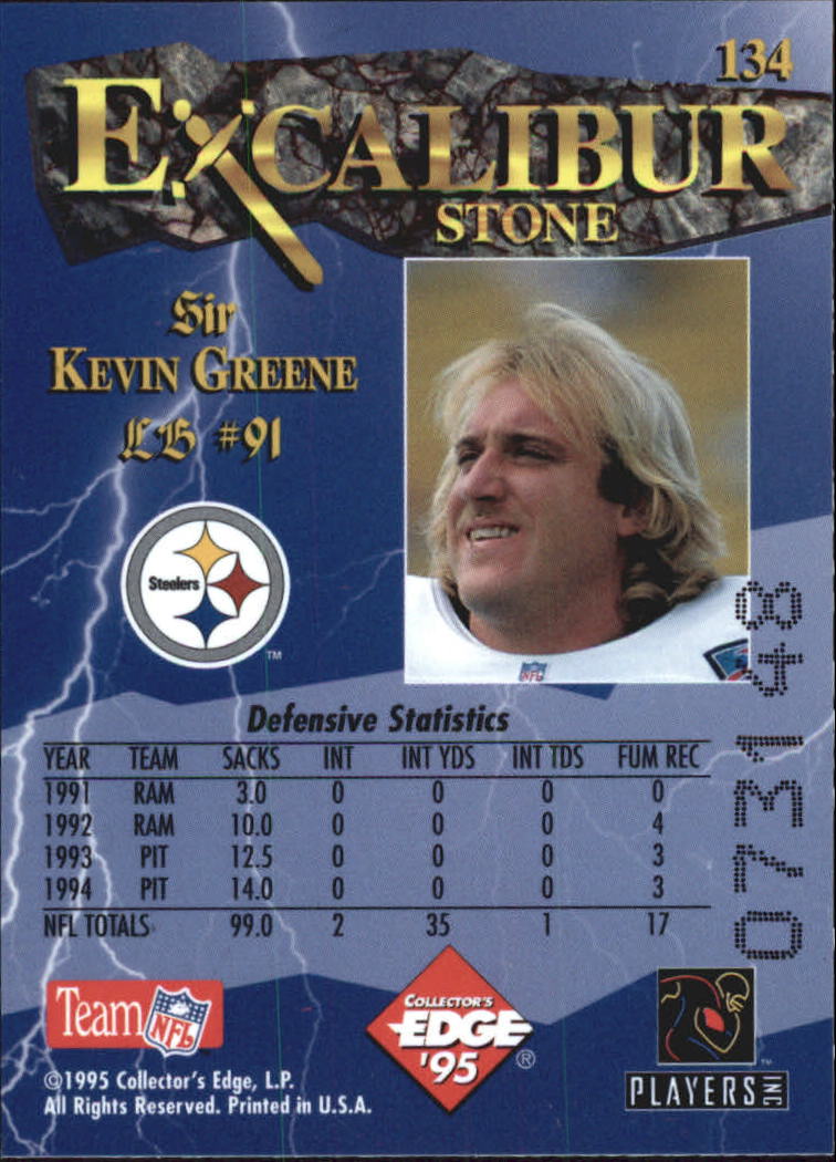 A0723- 1995 Excalibur FB Cards 1-150 +Rookies -You Pick- 15+ FREE US SHIP - Picture 259 of 291