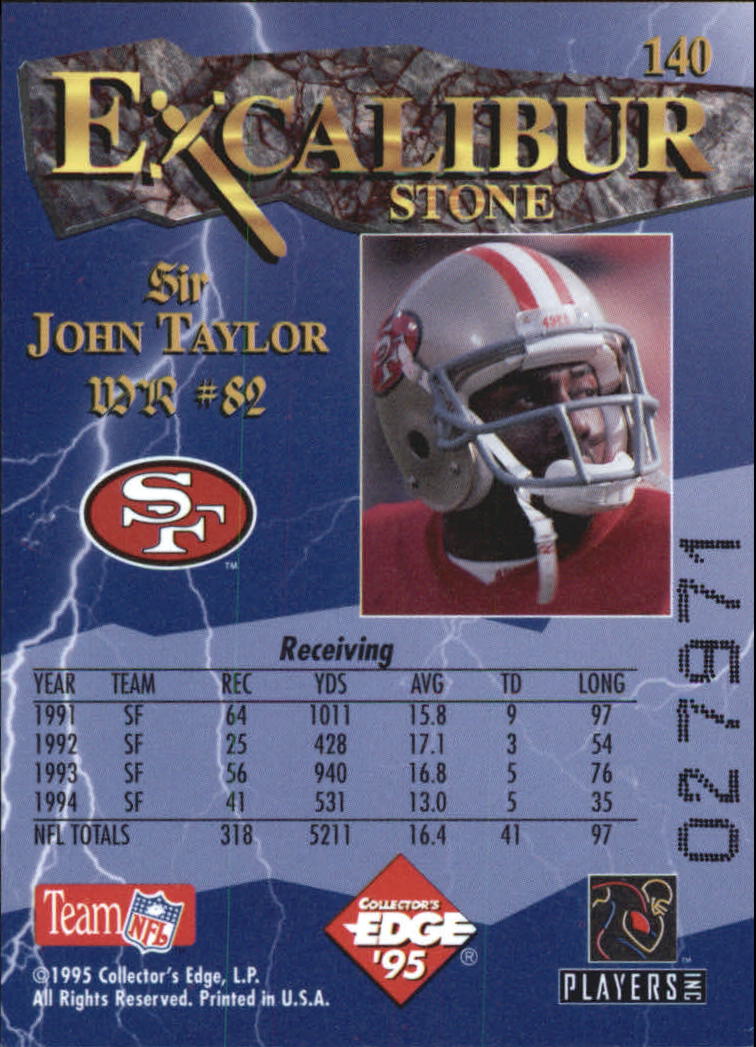 A0723- 1995 Excalibur FB Cards 1-150 +Rookies -You Pick- 15+ FREE US SHIP - Picture 271 of 291