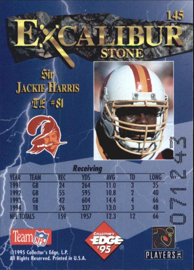 A0723- 1995 Excalibur FB Cards 1-150 +Rookies -You Pick- 15+ FREE US SHIP - Picture 281 of 291