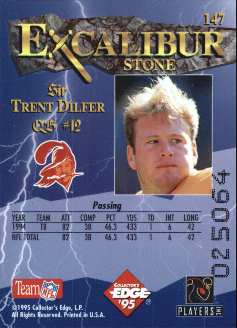 A0723- 1995 Excalibur FB Cards 1-150 +Rookies -You Pick- 15+ FREE US SHIP - Picture 285 of 291