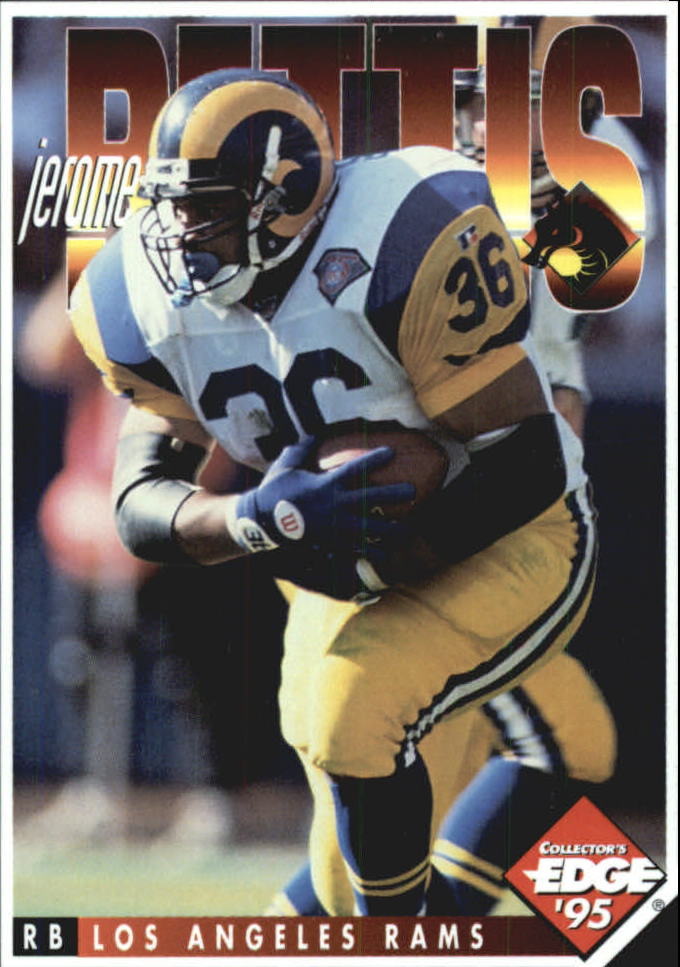 Jerome Bettis 1993 Topps Rookie #166 - St. Louis Rams, Pittsburgh