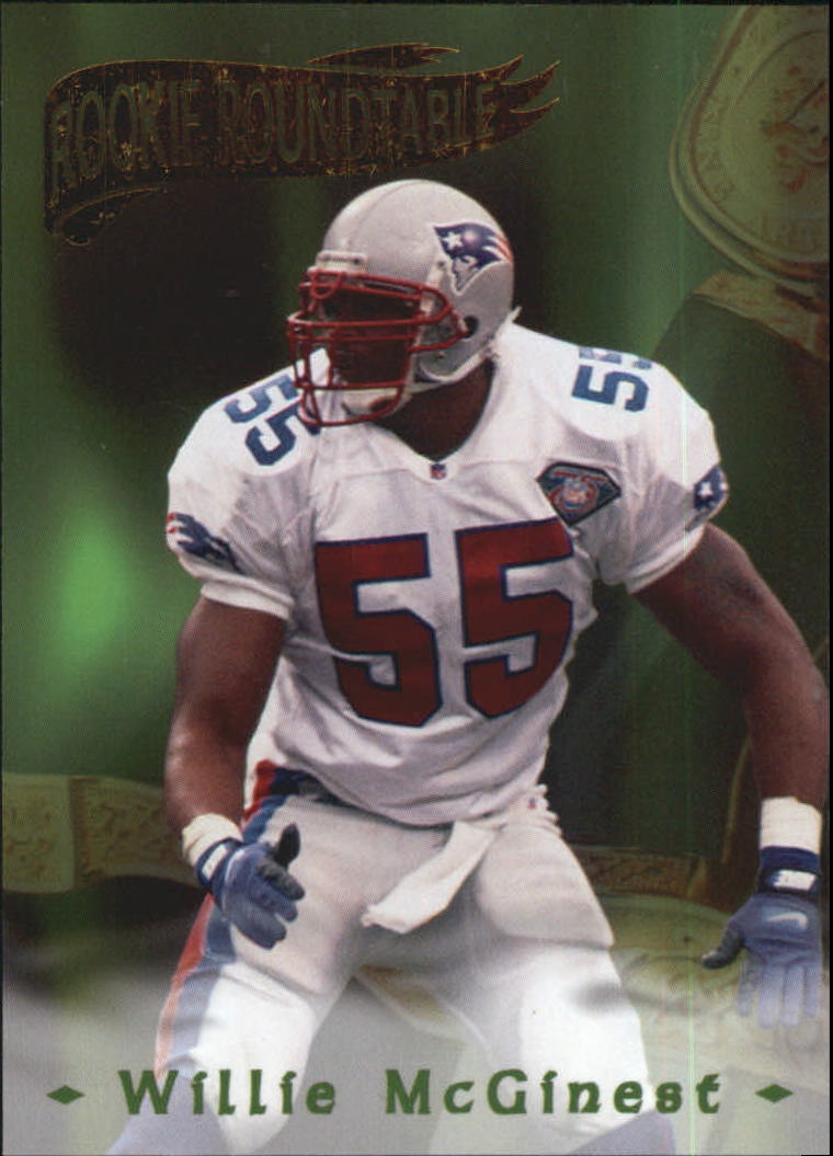 1995 Excalibur Rookie Roundtable Redemption Gold #6 Willie McGinest