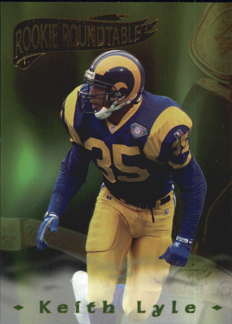 1995 Excalibur Rookie Roundtable Redemption Gold #12 Keith Lyle