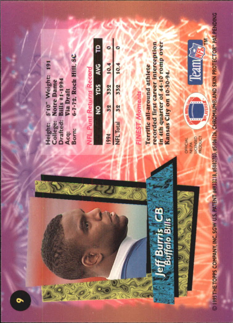 B1941- 1995 Finest Football Card #s 1-200 +Rookies -You Pick- 15+ FREE US SHIP - Picture 15 of 345