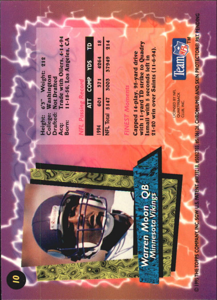 B1941- 1995 Finest Football Card #s 1-200 +Rookies -You Pick- 15+ FREE US SHIP - Picture 17 of 345