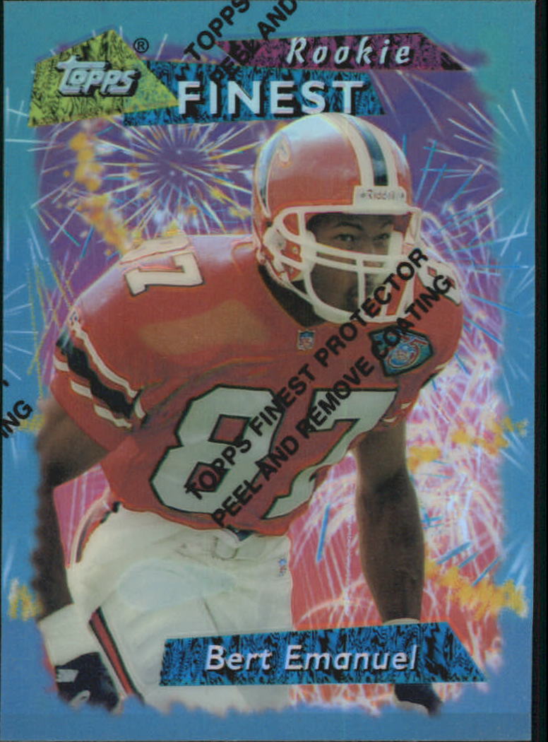 B1941- 1995 Finest Football Card #s 1-200 +Rookies -You Pick- 15+ FREE US SHIP - Picture 20 of 345