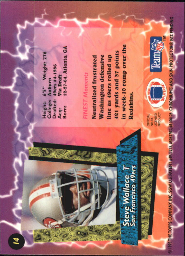 B1941- 1995 Finest Football Card #s 1-200 +Rookies -You Pick- 15+ FREE US SHIP - Picture 25 of 345