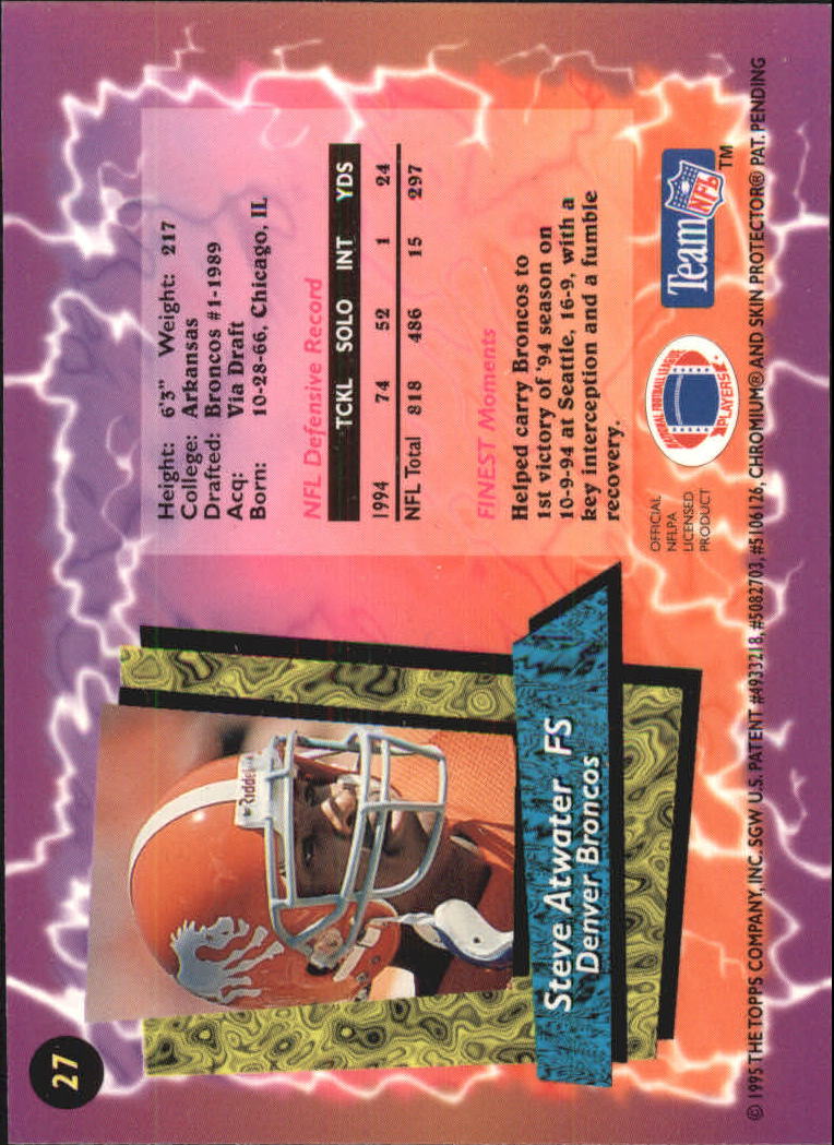 B1941- 1995 Finest Football Card #s 1-200 +Rookies -You Pick- 15+ FREE US SHIP - Picture 47 of 345