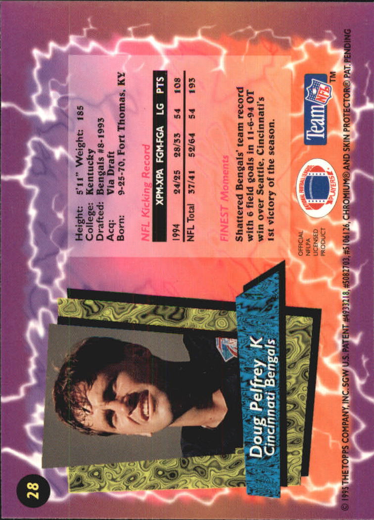 B1941- 1995 Finest Football Card #s 1-200 +Rookies -You Pick- 15+ FREE US SHIP - Picture 49 of 345