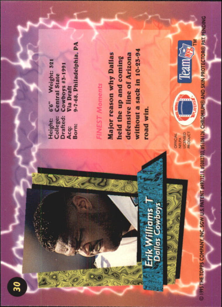 B1941- 1995 Finest Football Card #s 1-200 +Rookies -You Pick- 15+ FREE US SHIP - Picture 51 of 345