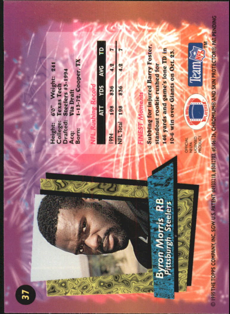 B1941- 1995 Finest Football Card #s 1-200 +Rookies -You Pick- 15+ FREE US SHIP - Picture 65 of 345