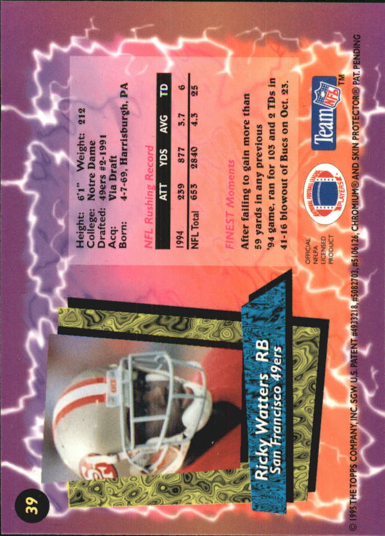 B1941- 1995 Finest Football Card #s 1-200 +Rookies -You Pick- 15+ FREE US SHIP - Picture 69 of 345
