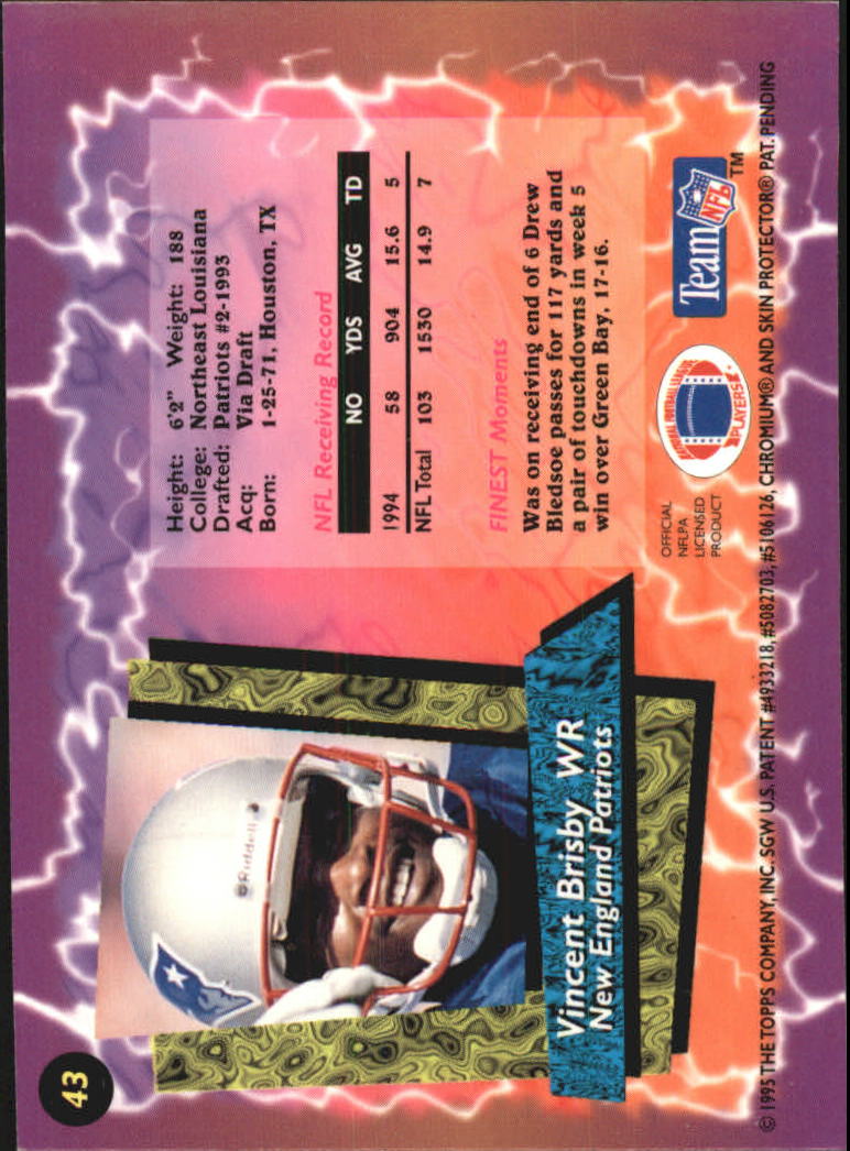 B1941- 1995 Finest Football Card #s 1-200 +Rookies -You Pick- 15+ FREE US SHIP - Picture 77 of 345