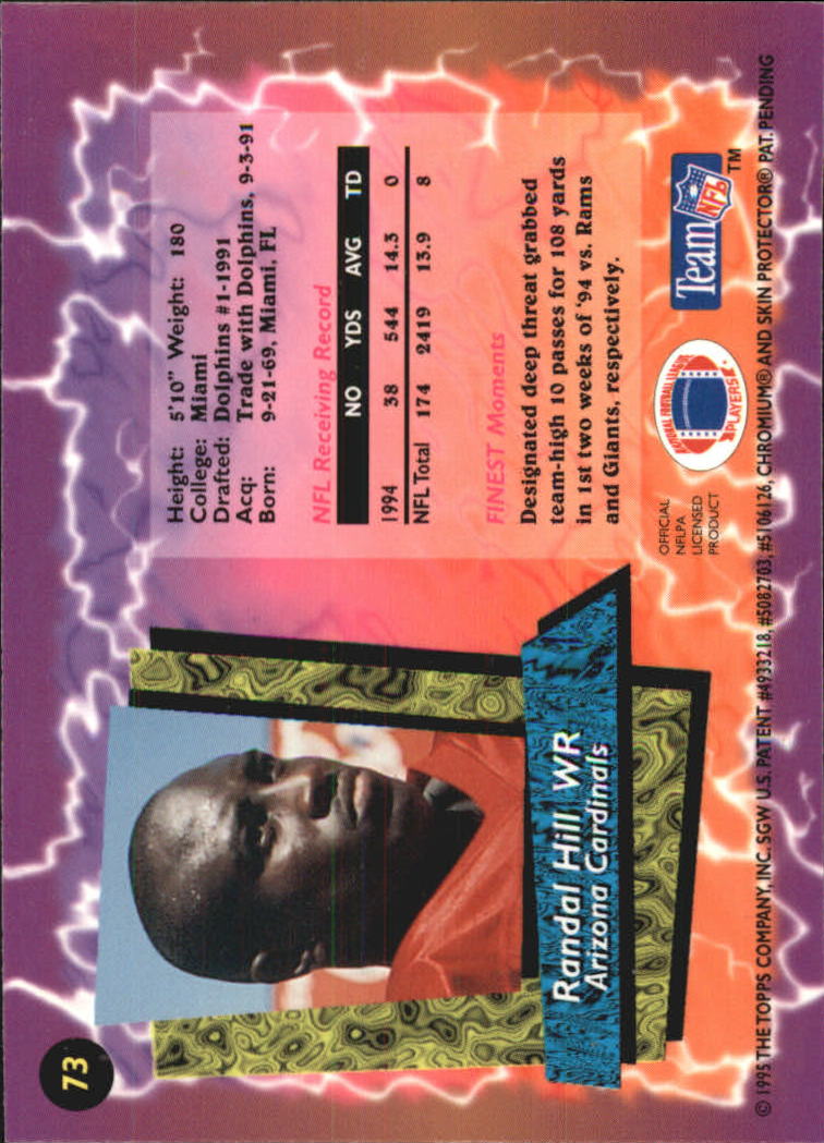 B1941- 1995 Finest Football Card #s 1-200 +Rookies -You Pick- 15+ FREE US SHIP - Picture 125 of 345