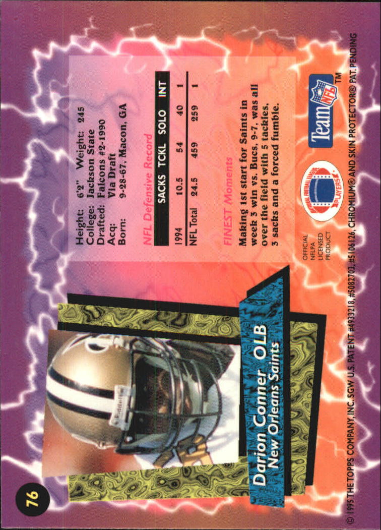 B1941- 1995 Finest Football Card #s 1-200 +Rookies -You Pick- 15+ FREE US SHIP - Picture 127 of 345