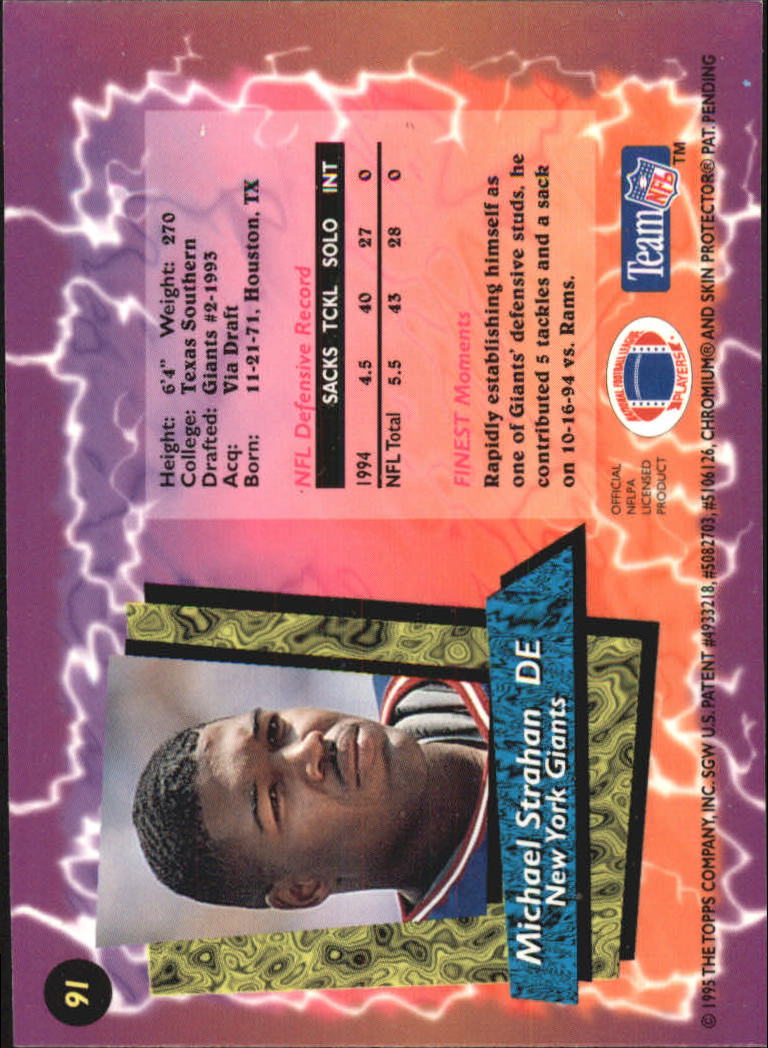 B1941- 1995 Finest Football Card #s 1-200 +Rookies -You Pick- 15+ FREE US SHIP - Picture 153 of 345