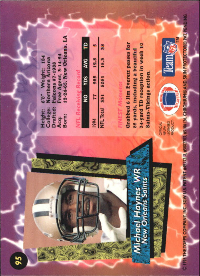 B1941- 1995 Finest Football Card #s 1-200 +Rookies -You Pick- 15+ FREE US SHIP - Picture 161 of 345