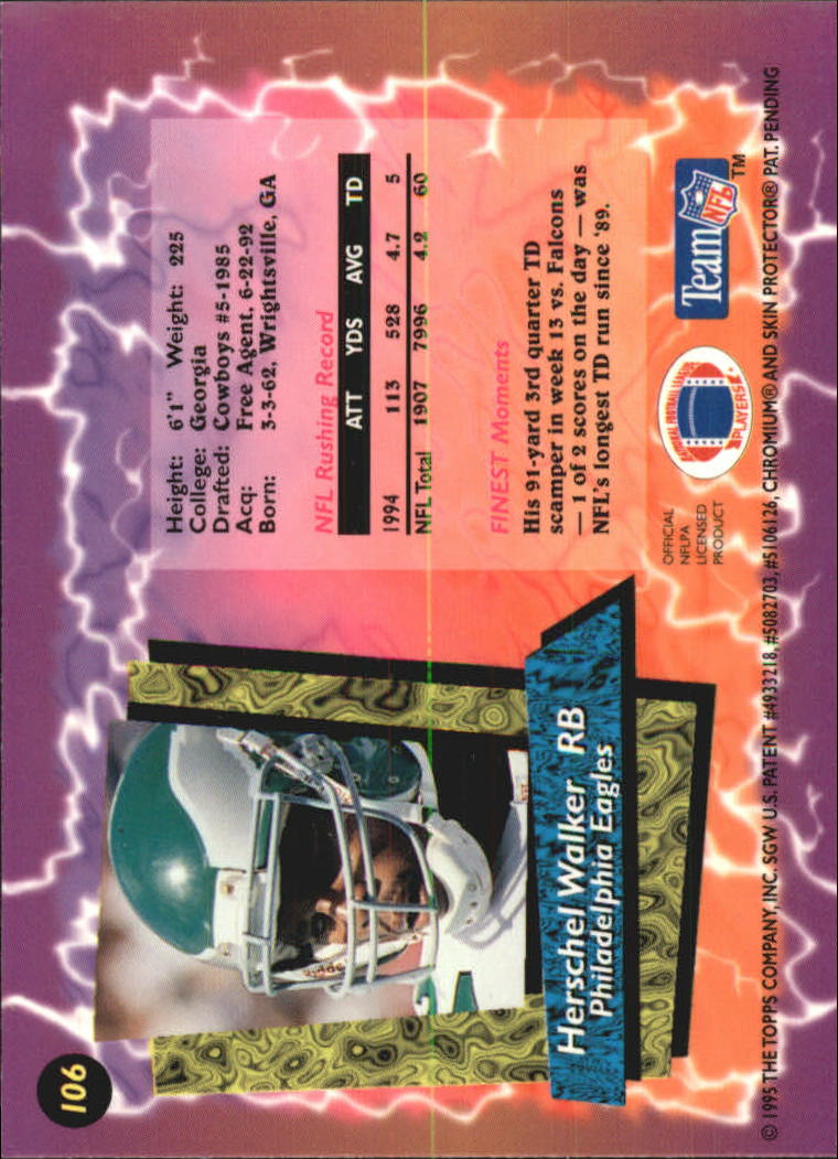 B1941- 1995 Finest Football Card #s 1-200 +Rookies -You Pick- 15+ FREE US SHIP - Picture 181 of 345