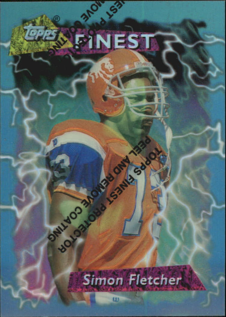 B1941- 1995 Finest Football Card #s 1-200 +Rookies -You Pick- 15+ FREE US SHIP - Picture 190 of 345