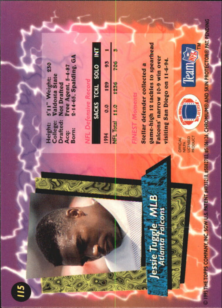 B1941- 1995 Finest Football Card #s 1-200 +Rookies -You Pick- 15+ FREE US SHIP - Picture 197 of 345