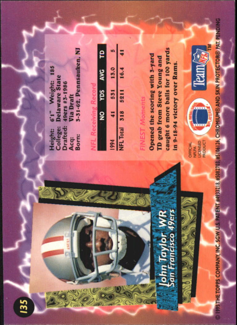 B1941- 1995 Finest Football Card #s 1-200 +Rookies -You Pick- 15+ FREE US SHIP - Picture 233 of 345