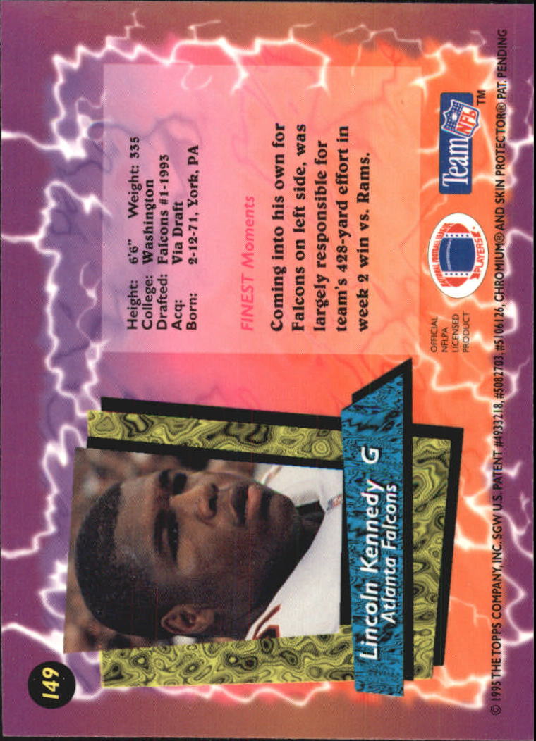 B1941- 1995 Finest Football Card #s 1-200 +Rookies -You Pick- 15+ FREE US SHIP - Picture 254 of 345