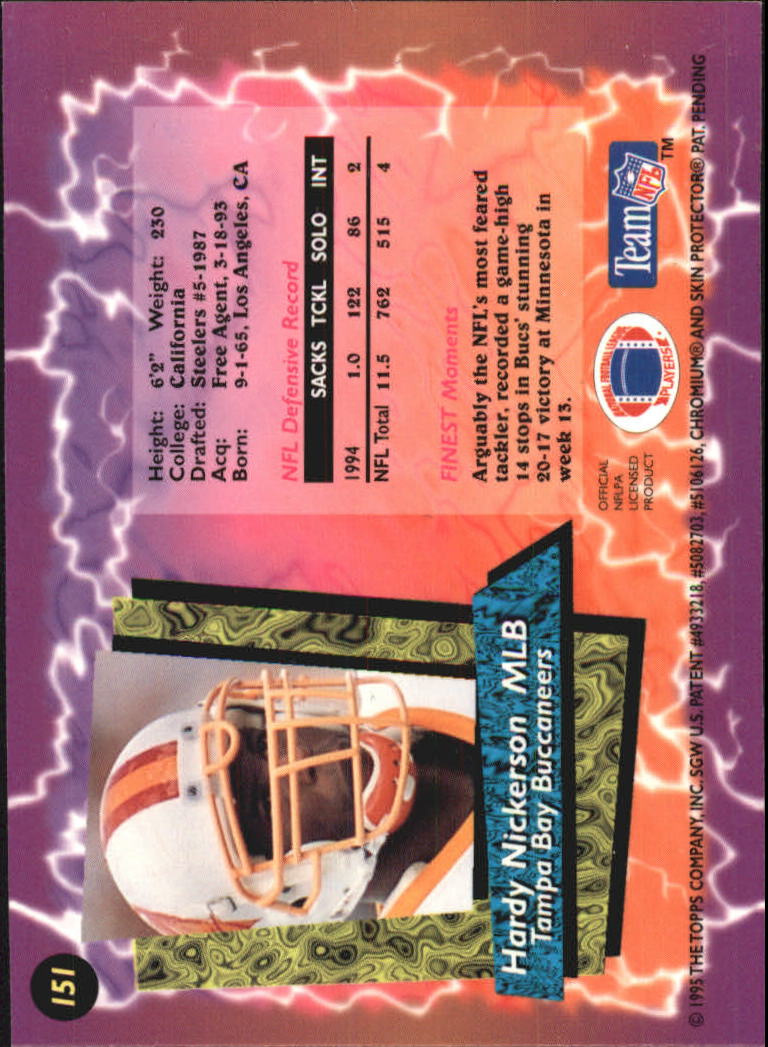 B1941- 1995 Finest Football Card #s 1-200 +Rookies -You Pick- 15+ FREE US SHIP - Picture 258 of 345
