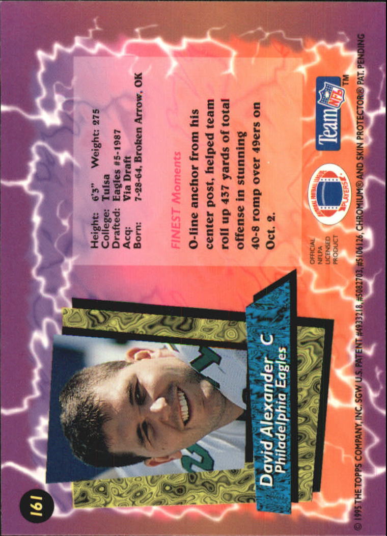 B1941- 1995 Finest Football Card #s 1-200 +Rookies -You Pick- 15+ FREE US SHIP - Picture 274 of 345