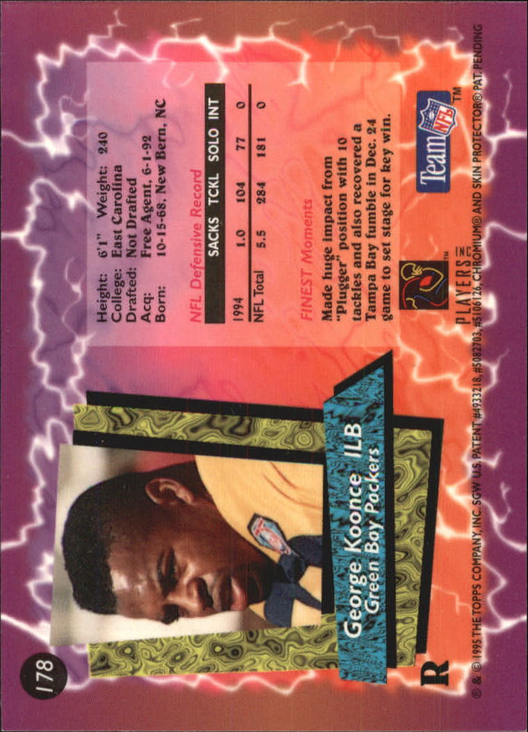 B1941- 1995 Finest Football Card #s 1-200 +Rookies -You Pick- 15+ FREE US SHIP - Picture 306 of 345
