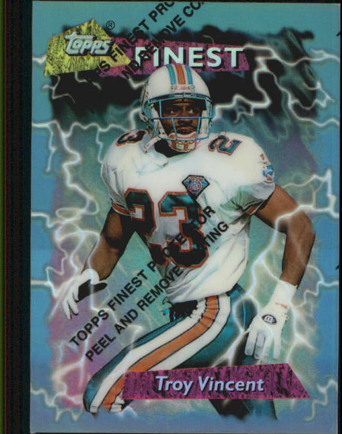 1995 Finest #187 Troy Vincent
