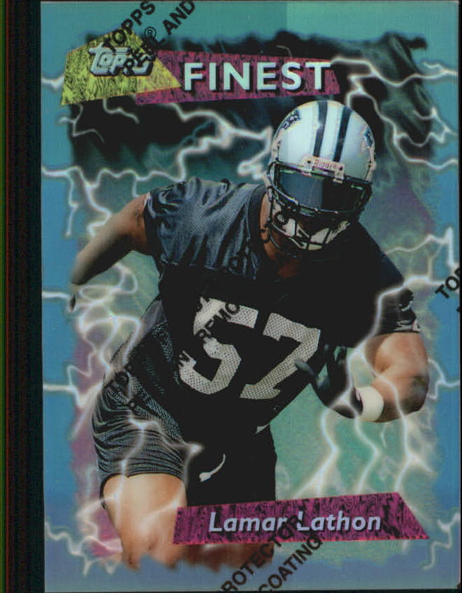 1995 Finest #188 Lamar Lathon