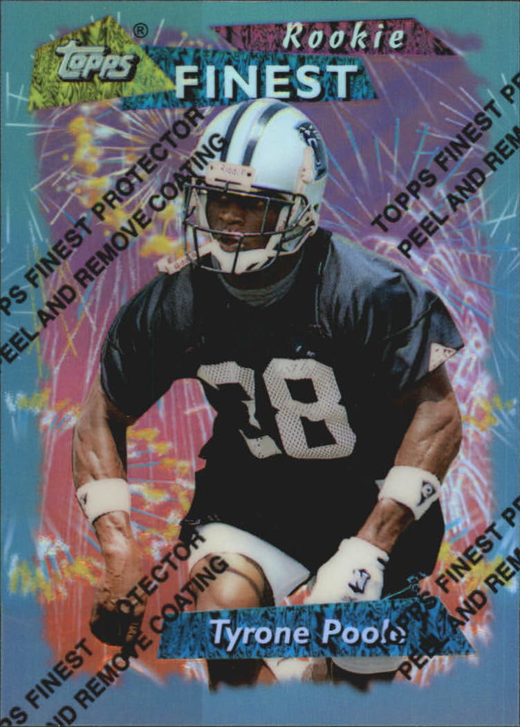 1995 Finest #234 Tyrone Poole