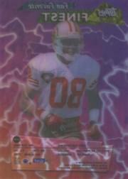 1995 Finest Fan Favorites #FF14 Jerry Rice back image