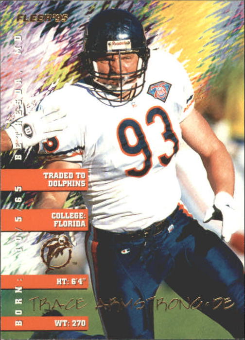 1995 Fleer #50 Trace Armstrong