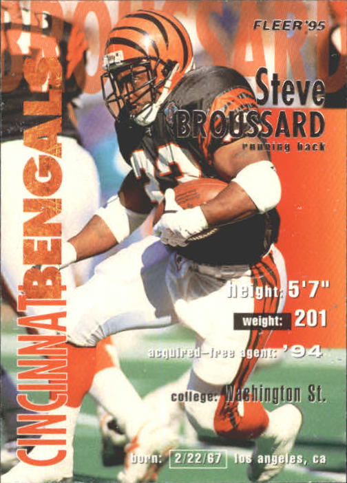 1995 Fleer #65 Steve Broussard