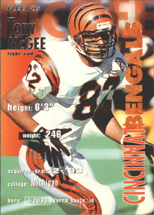 1995 Fleer #68 Tony McGee