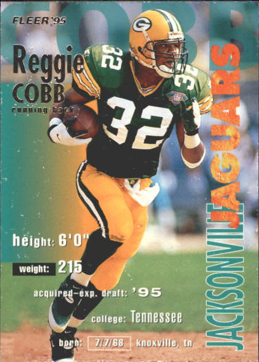 1995 Fleer #170 Reggie Cobb