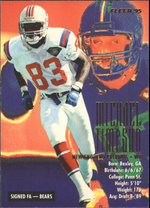A9318- 1995 Fleer Football Cards 251-400 +Inserts -You Pick- 15+ FREE US SHIP - Picture 18 of 330