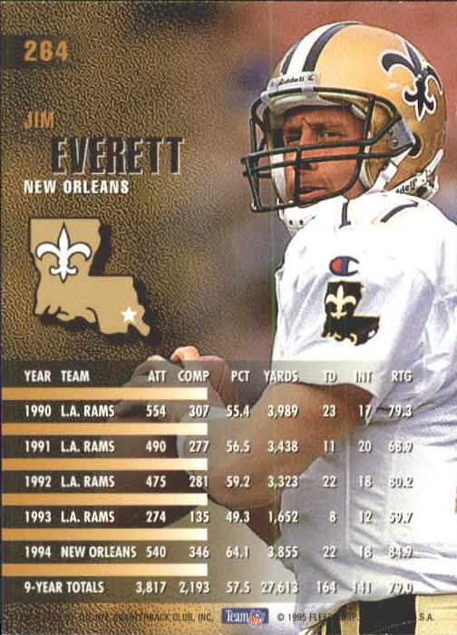 A9318- 1995 Fleer Football Cards 251-400 +Inserts -You Pick- 15+ FREE US SHIP - Picture 29 of 330