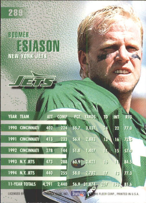 A9318- 1995 Fleer Football Cards 251-400 +Inserts -You Pick- 15+ FREE US SHIP - Picture 77 of 330